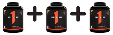 3 x Rule One R1 Protein, Lightly Salted Caramel - 2280g