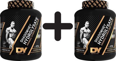 2 x Dorian Yates Shadowhey Hydrolysate, Cookies & Cream - 2270g