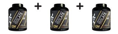 3 x Dorian Yates Shadowhey Isolate, Chocolate - 2000g