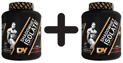 2 x Dorian Yates Shadowhey Isolate, Strawberry - 2000g
