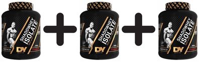 3 x Dorian Yates Shadowhey Isolate, Strawberry - 2000g