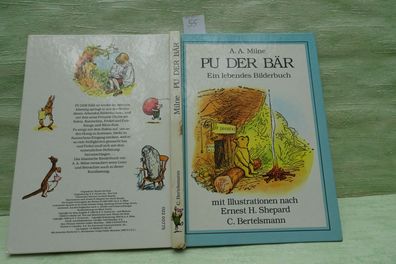 A Milne Pu der Bär lebendes Bilderbuch Ernest H Shepard Bertelsmann Pop-Up 80er