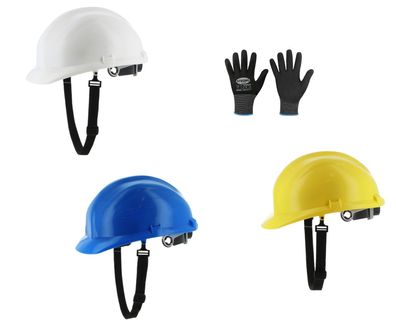 Schutzhelm Helm Bauarbeiterhelm Arbeitshelm EN397, CE, Bauhelm 3 Farben