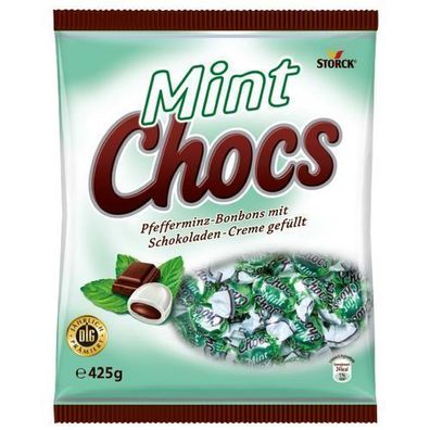 Storck Minzschokolade Pralinen 425 g - Feine Schokoladenbonbons