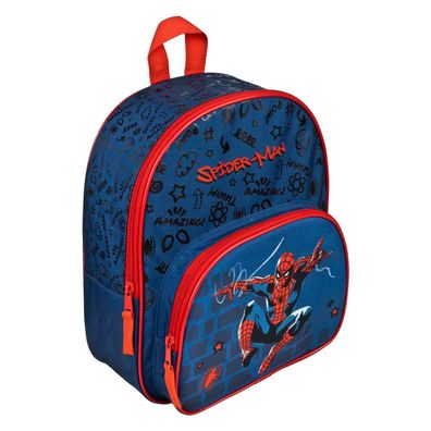 Spiderman Rucksack Kinderrucksack mit coolem Superhelden-Design für Schule und