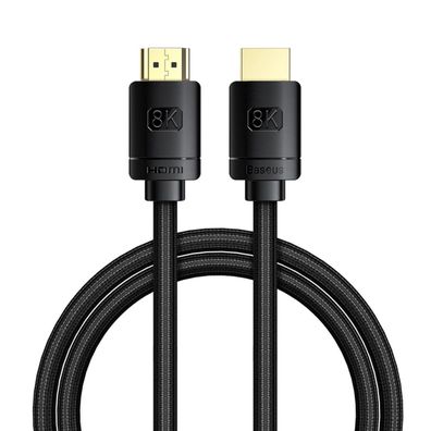 Baseus High Definition Series 8K HDMI Kabel - Schwarz