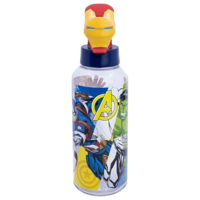 Avengers Iron Man Trinkflasche 3D Ecozen Flasche für Kinder 560?ml