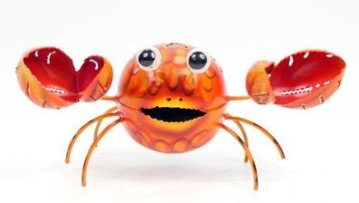 rot Metall Krabbe 17cm