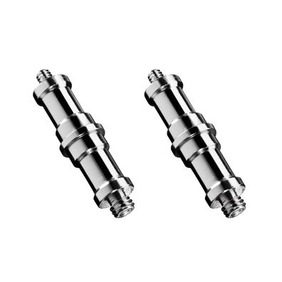 Walimex Set 2x Spigot Gewinde Adapter 3/8" 1/4" Fotografie Kamera Zubehör Stativ