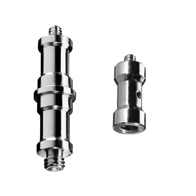 Walimex Set 1 + 1 Spigot Gewinde Adapter 3/8" 1/4" Fotografie Kamera Zubehör Foto