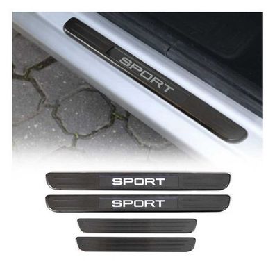 Einstiegsleisten Sport für VW Tiguan 2016-2025 Chrom Gebürstet Dunkel 4x