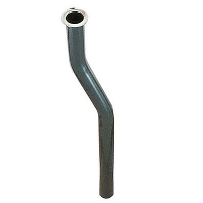 Spülrohr Urinal Druckspüler DN15 (1/2") Bördelrand 22mm x 300mm, gerade / gekröpft