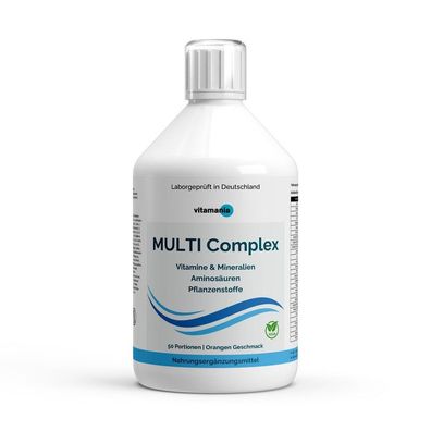 MULTI Complex - Vital Shots - 53 Aktive Inhaltstoffe - 500ml