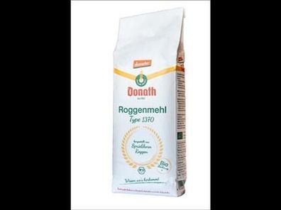Donath Mühle Demeter Roggenmehl 1370 1000g