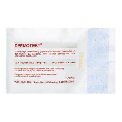 Dermotekt PES Verbandpäckchen V extragroß
