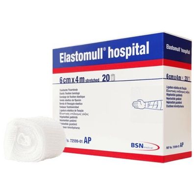 Elastomull Fixierbinde 6cm x 4m (20 Stk.)