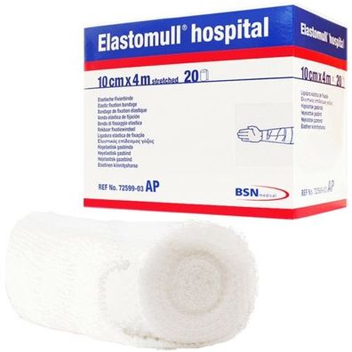 Elastomull Fixierbinde 10cm x 4m (20 Stk.)