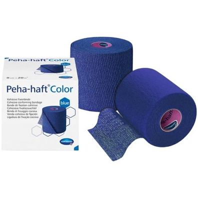 Peha-Haft® color blue 6cm x 20m