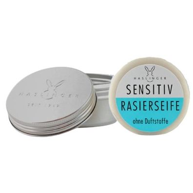 Sensitiv Rasierseife in Dose 60g