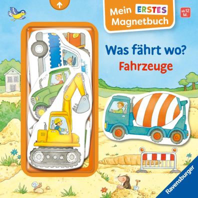 Mein erstes Magnetbuch - Was fährt wo? Fahrzeuge | Sandra Grimm | Buch | 10 S