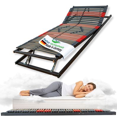 Lattenrost Relaxana KF fertig montiert, Kopf-Fußteil verstellbar bis 200 kg belastbar