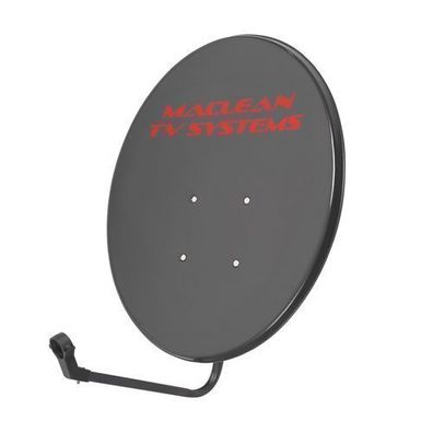 Satellitenschüssel mit LNB-Halterung Sat Antenne Twin LNB SAT-Konverter 90cm