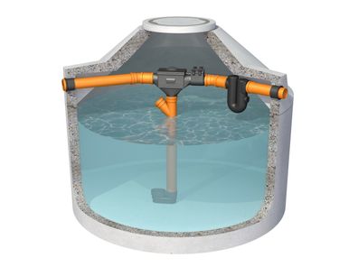 Betonzisterne Black Plus, Dachfläche bis 320 m² PLZ 80-97