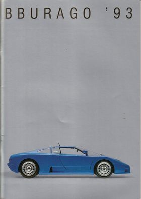 Burago 93, Katalog Modellautos