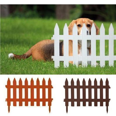 Kunstoffzäune Garten Friesenzaun Zierzaun Prosperplast Garden Classic 3,2m