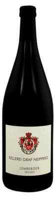 Kellerei Graf Neipperg Lemberger Rotwein Trocken 2021 1 L Flasche (Gr. 1 L Flasche)