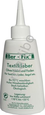 10,00 Euro pro 100g Ber-Fix Textilkleber - Inhalt: 150 Gramm