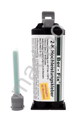 40,00 Euro pro 100g Ber-Fix 2K-Hochleistungskleber - 50 g - 30 Minuten