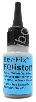 40,00 Euro pro 100g Ber-Fix Füllstoff - Inhalt: 15 Gramm - Farbe: Schwarz