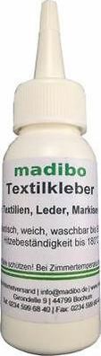 24,88 Euro pro 100g madibo Textilkleber - Inhalt: 40 Gramm