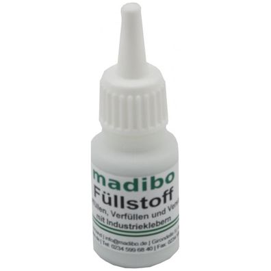 53,33 Euro pro 100g madibo Füllstoff - Inhalt: 15 Gramm - Farbe: schwarz