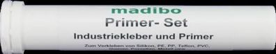 madibo Kleber Set Industriekleber + Primer für Silikon, PP, PE, PTFE, Metall