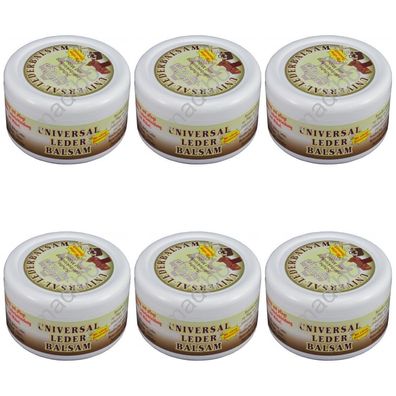 19,97 Euro pro 1 Liter 6 x Universal Leder Balsam 250 ml reinigt pflegt Schuhe Lederb
