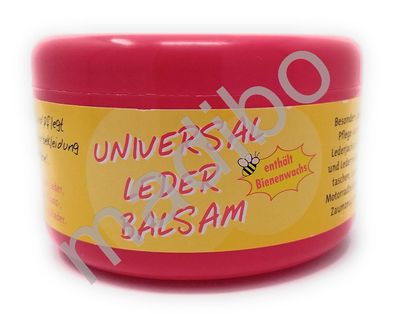 2,40 Euro pro 100ml Universal Leder Balsam 250 ml (rote Dose)