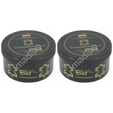 33,90 Euro pro 1 Liter 2 x Bio Universal-Lederbalsam reinigt pflegt Schuhe Lederbekle