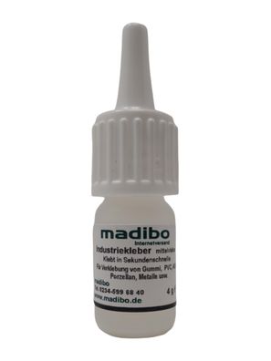 123,75 Euro pro 100g madibo Industriekleber - Inhalt: 4 Gramm - mittelviskos