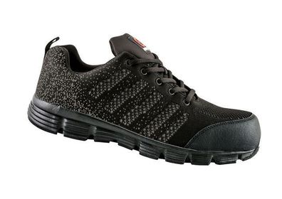 Arbeitsschuhe Halbschuhe Ava Schwarz Grau Sicherheitsschuhe Lumo Gr.42-45