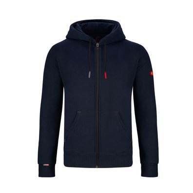 Gymamba Sweatjacke red edition Herren mit Kapuze dunkelblau