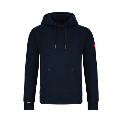 Gymamba Hoodie red edition unisex mit Kapuze dunkelblau