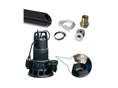 Regensammler Retentionspumpe inkl. Entwässerungspaket 1,0 L/S - 4,0 L/S