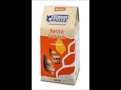 ErdmannHAUSER Getreideprodukte GmbH demeter Einkorn-Spritzgebäck 200g