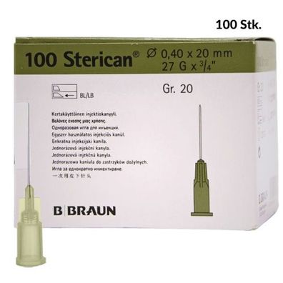 Sterican Safety 27G x 3/4grau (100 Stk.)