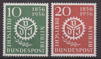 Berlin 1956 postfrisch Michel-Nr. 138-139 100 Jahre Verein deutscher Ingenieure Vdl
