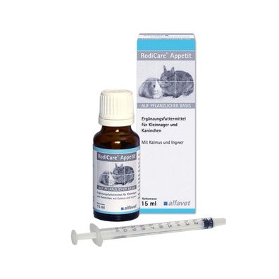 Alfavet RodiCare® Appetit 15ml für Kaninchen, Meerschweinchen & Kleinnager