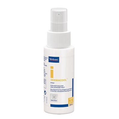 Virbac Dermacool 50 ml Sprühlotion für Hunde und Katzen begrenztes MHD!!!
