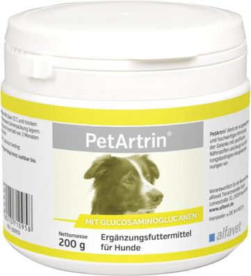 Alfavet PetArtrin® 2 x 200g Ergänzungsfuttermittel für Hunde